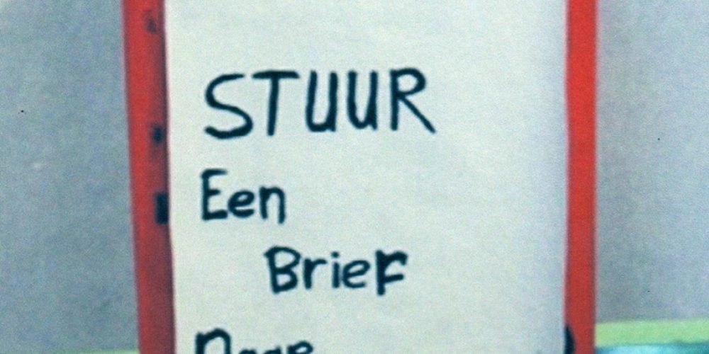 Stuur een brief naar Den Haag